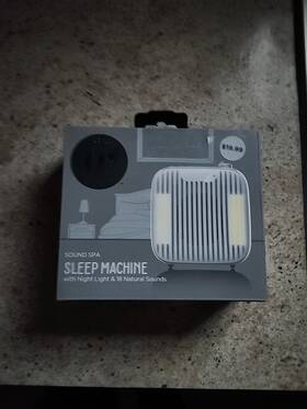 Wayland Square 859811009579 Sound Spa Sleep Machine W Night Light And 18 Sounds 19.99 Each