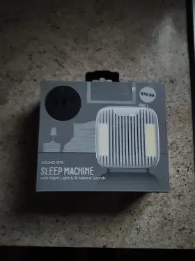 Wayland Square 859811009579 Sound Spa Sleep Machine W Night Light And 18 Sounds 19.99 Each