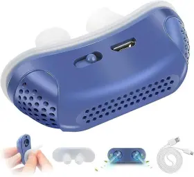 Wcnmalg 601952163531 Anti Snoring Device Twin Turbine Electric Adjustable Wind Speed Pack Of 2