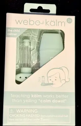 Ka1006 Webe Kalm Calm Sensory Child Calmer Tool Breathing Device Brand New In Box Ka1006 Webe Kalm Calm Sensory Child Calmer Tool Breathing Device Brand New In Box