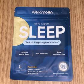 Wellamoon 5465489 Sleep Support Patches 28 Expiration 9/17/26
