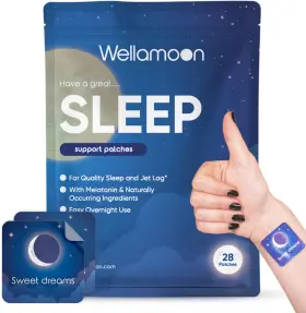 Wellamoon 711181639186 Sleep Support Patches For Adults Extra Strength Better All Natural Cruelty Fre