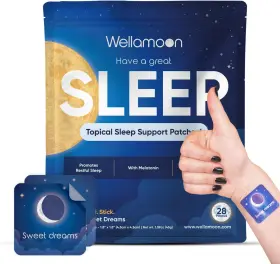 Wellamoon 744759739872 Original Sleep Patches For Adults Extra Strength Easy-to-apply Patch Wit