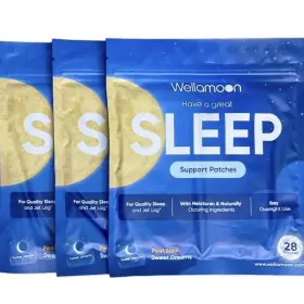 Wellamoon 860009782600 3-pack Extra-strength Sleep Support Patches 84 Melatonin New