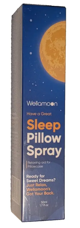 Wellamoon 860012088034 Set Of 2 - Sleep Pillow Spray New In Box 1.7 Fl Oz. 50ml Each