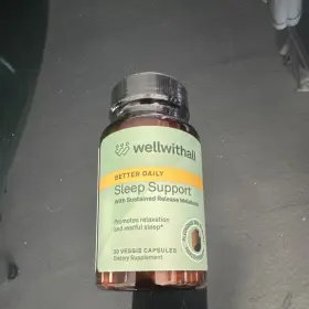 88362 Wellwithall Better Daily Sleep Support Sustained Release Melatonin 3mg 30 Caps