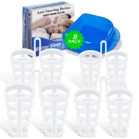 E6t45 Wild Tribe Set Of 8 Premium Anti Snore Aid To Prevent Snoring Smarter Solution Against