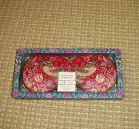 31007 William Morris At Home New In Box Strawberry Thief Dried Lavender Eye Mask Vegan