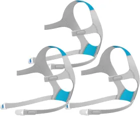 Wtd-ql-01m Wiscky Cpap Headgear Airfit/airtouch F20-3 Packs Replacement For Resmed Full F