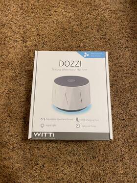 Witti Design 841105100345 Dozzi Natural White Noise Machine By