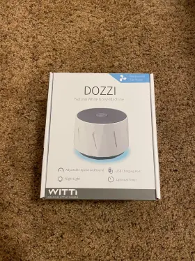 Witti Design 841105100345 Dozzi Natural White Noise Machine By
