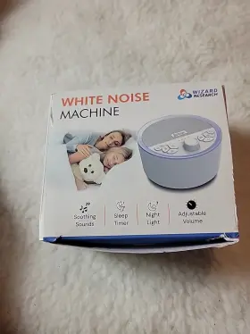 Wizard Research 860012197002 White Noise Machine 29 Relaxing Sounds