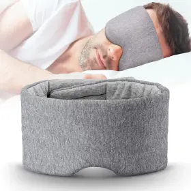 Wm Western Miracle 726084486041 Cotton Sleep Eye Mask For Women Men 100% Blocking Light Sleeping Fo