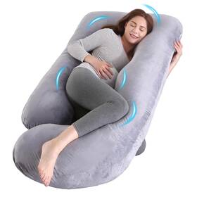 Wodsfay 781285925195 U-shaped Pregnancy Pillow For Sleeping Full Body Support Back Hips And Be