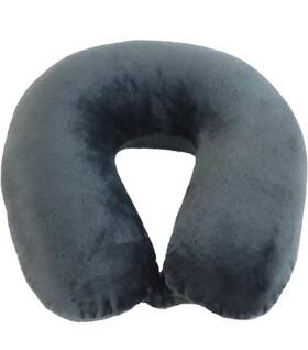 Wolf Essentials 2360-char Adult Cozy Soft Microfiber Neck Pillow For Travel Compac
