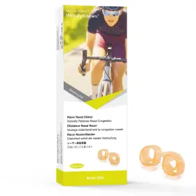 Nd4-2-s Woodyknows Racer Nasal Dilator Model Standard Improves Sports Airflow Congestio