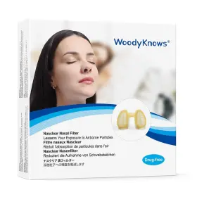Nsd2024 Woodyknows 3 Nasclear Nasal Filters With 24 Pairs Of Seasonal Allergies And Ind