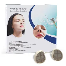 Woodyknows-ub2-ir Woodyknows Ultra-breathable Nasal Filters Seasonal And Dust Allergies Aid T