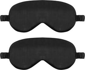 Wy Lighting Level Fm2h74bhi 2 Pack Sleep Mask Silk Eye Cover For Sleeping Soft Satin Blindfold With El