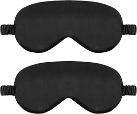 Fm2h74bhi Wy Lighting Level 2 Pack Sleep Mask Silk Eye Cover For Sleeping Soft Satin Blindfold With El