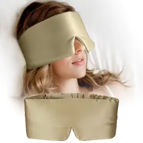 Xelivolgi 702838734002 Silk Sleep Mask For Women And Men Side Sleeper 22 Momme Pure Mulberry Xelivolgi 702838734002 Silk Sleep Mask For Women And Men Side Sleeper 22 Momme Pure Mulberry