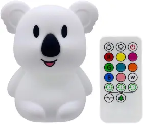 Xjh881 Xinjinhju Night Light For Kids Koala Meduim 9 Different Colours Of