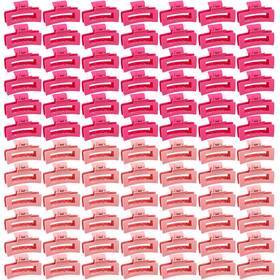 Xunyee B0d8v61c78 100 Large Square Hair Claw Clips Bulk Set For Women 3.4 Inch Non-slip
