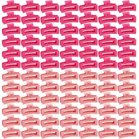 B0d8v61c78 Xunyee 100 Large Square Hair Claw Clips Bulk Set For Women 3.4 Inch Non-slip