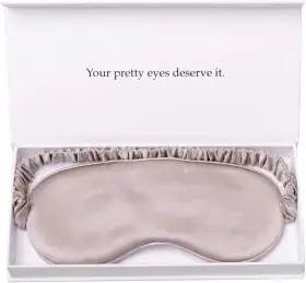 Yanser 313086872875 Silk Sleep Mask Light Blocking Luxury 100% Mulberry 19mm Eye Cover