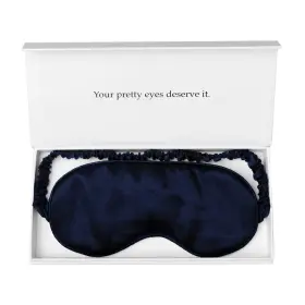 Yanser Strict Selection 783919146709 Mulberry Silk Sleep Mask Light Blocking Ultra Soft Travel Bag