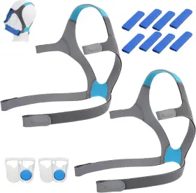 Ybwm-06-us Ybwm 2 Packs F20 Replacement Headgear Compatible With Airfit/airtouch Full Face M