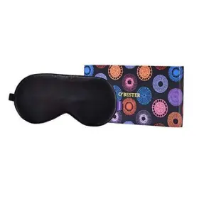 1224zhlmm132 Yiheng Garments Co. Ltd O Bester Natural Silk Sleep Mask Comfortable And Super Soft Eye Black