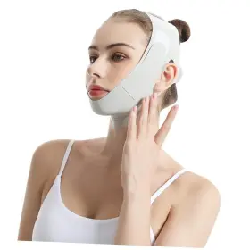 Yiiektily 732085799639 Double Chin Reducer V-shape Tightening Band Face Lift Tape Prevent