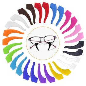 Yingfeng Yfyg220428004 17 Pairs Multicolored Anti-slip Eyeglass Ear Grips Hook Kids And Ad