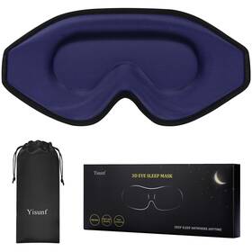 Yisunf Yf-sm01bu Sleep Mask For Side Sleeper Women Men Eye Sleeping Zero Pressure 3