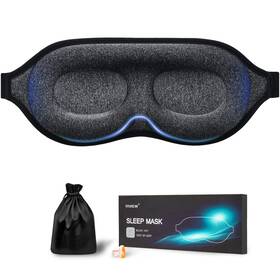 Yiview Emk-g02 Sleep Mask For Side 1 Count Pack Of Gray Upgraded Sleeper