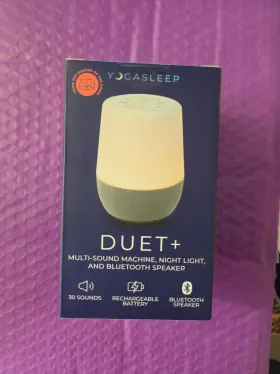 Yogasleep 036005002626 New Duet - Multi-sound Machine And Night Light Sealed