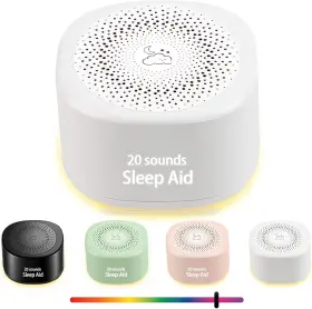 Lt010 Yonsen 313051051038 Travel White Noise Sound Machine 20 Sounds Portable For Adults Sl