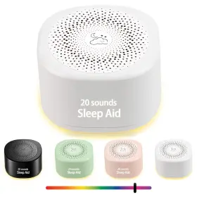 Lt010 Yonsen 717121907629 Travel White Noise Sound Machine 20 Sounds Portable For Adults
