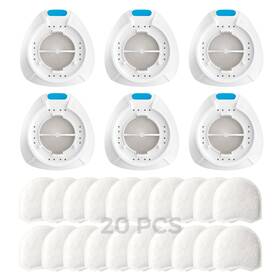 Yosopherier 769293641986 Replacement Hme For Humidx F20 With Airmini Filtersfsa And Hsa Eligible6 Pack R