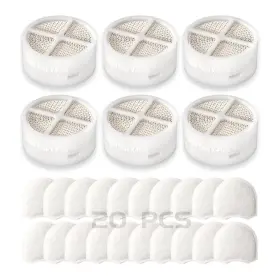 Yosopherier 784300420545 Hme For Humidx Plus And Airmini Filters Combo 6-pack Replacement Cartridges 2
