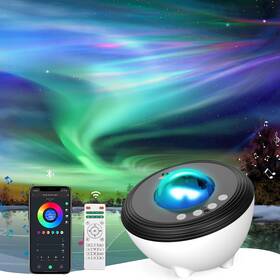 Yunlone Ske-jbp-j01 Galaxy Projector Star 10.5 Cm W X D 14.2 H White