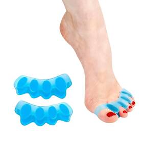 Ywjymxfc Mq-z9a1-exrq 1 Pair Toe Separators/toe Spacers - For Men And Women Correcting Blue