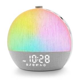 Zelaclock Yf01-c Sunrise Alarm Clock White Noise Sound Machine Sunlight Clocks For Bed