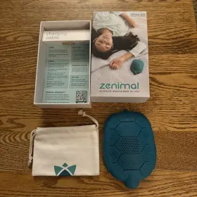 Zenimal 860002178981 Kids Guided Meditation Sleep Machine Teal Turtle Box Bag Instructions