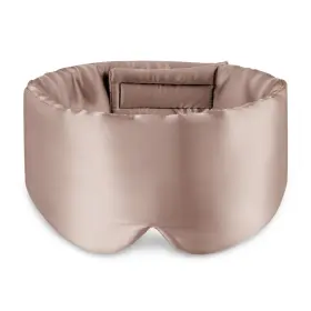 Sgbsm01-taupe Zenssia 100% Mulberry Silk Sleep Mask Eye For 1 Count Pack Of Taupe