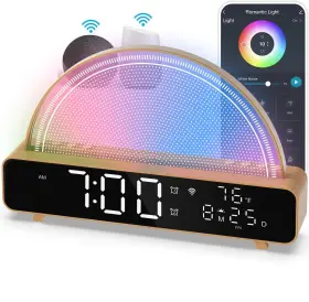 Zerain 768447302261 Love Lamp Wi-fi Touch Led Light With Color Librarywhite Noise Smart