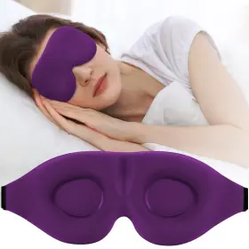 1224zhlma43 Zggcd Sleep Mask For Side Sleeper Light Blocking Sleeping Eye Women