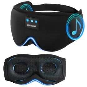 Zy10 Zhenyemei 3d Sleep Mask With Bluetooth Headphones Sleeping