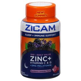 Zicam 732216200034 Sleep Immune Support Gummies 70 Count